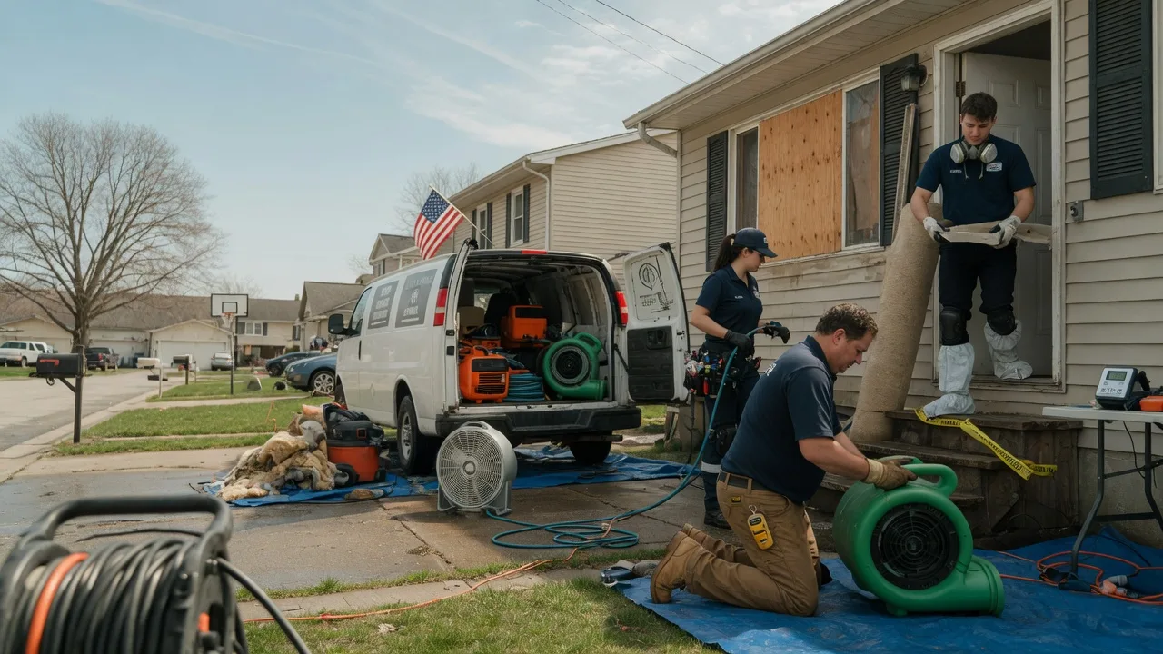 Water Damage Restoration in Skytop, PA near me
